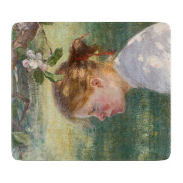 Tabla De Cortar Chica bajo el árbol de manzanas (por Danielson-Gam