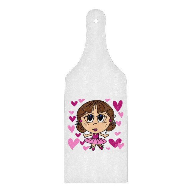 Tabla De Cortar Chica de la bailarina (Anverso)