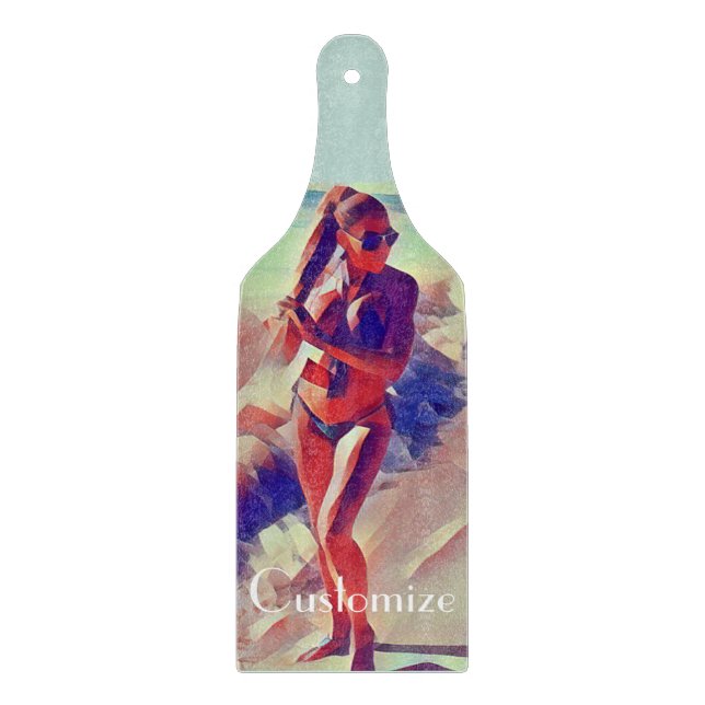 Tabla De Cortar Chica de playa Thunder_Cove (Anverso)