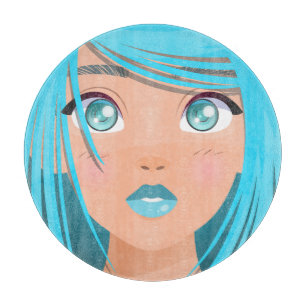 TABLA DE CORTAR CHICA PERSONALIZADO ANIME