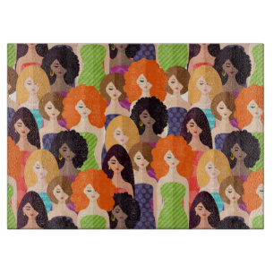 Tabla De Cortar Chicas de primavera