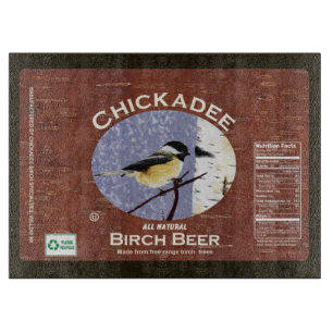 Tabla De Cortar Chickadee Birch Beer