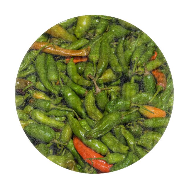 Tabla De Cortar Chiles a la venta en el mercado (Anverso)