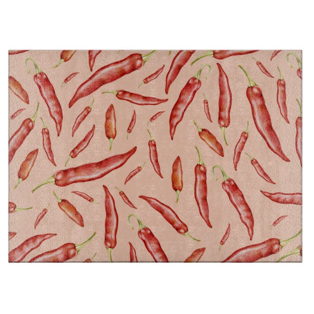 Tabla De Cortar Chili Peppers (Anverso)