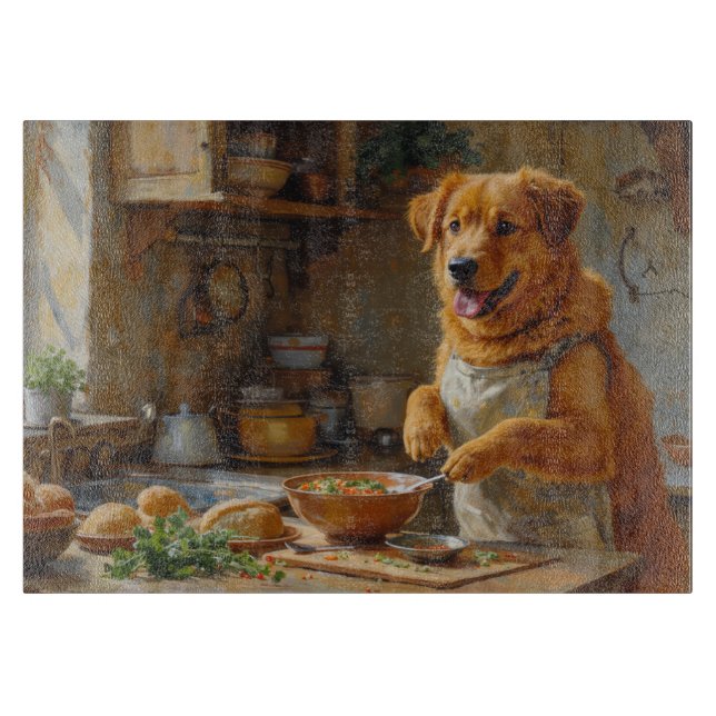 Tabla De Cortar Chinook Cooking in Kitchen (Anverso)