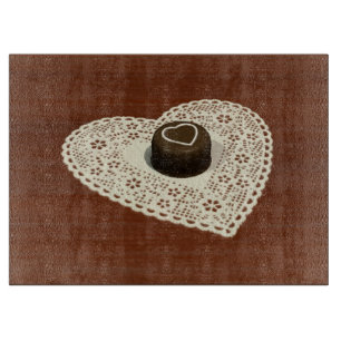 Tabla De Cortar Chocolate de San Valentín