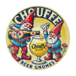 Tabla De Cortar Chouffe Beer Gnomes Theme Design