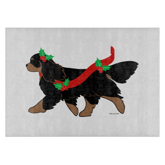 Tabla De Cortar Christmas Cavalier (Anverso)