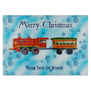 Tabla De Cortar Christmas Express - Feliz Navidad