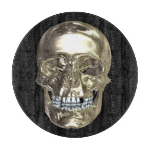 Tabla de cortar Chrome Skull