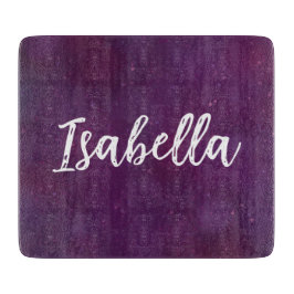 Tabla De Cortar Cielo de estrella morada