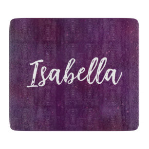 Tabla De Cortar Cielo de estrella morada