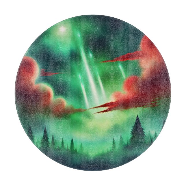 Tabla De Cortar cielo verde (Anverso)