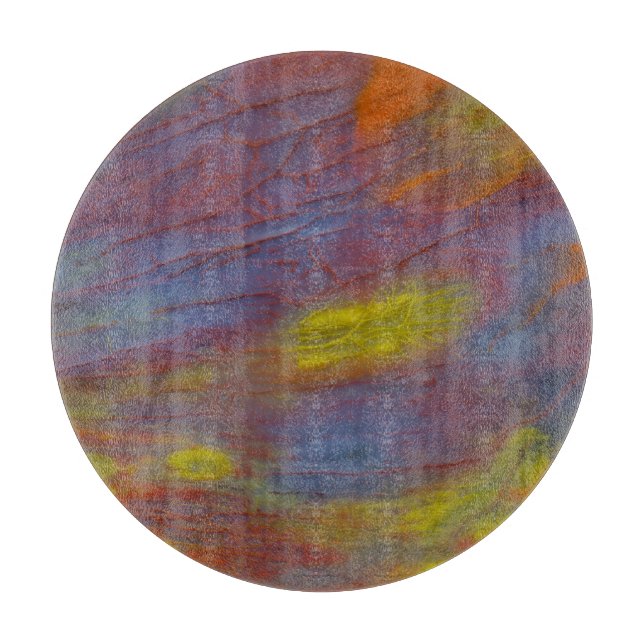 Tabla De Cortar Cierre de madera Petrificada (Anverso)