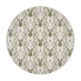 Tabla De Cortar Ciervo Tribal Boho, Soñando con Ciervos