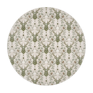 Tabla De Cortar Ciervo Tribal Boho, Soñando con Ciervos