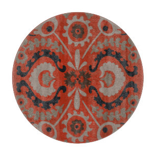 Tabla De Cortar Cinabrio Suzani I