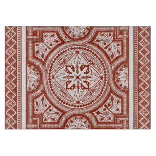 Tabla De Cortar Cinabrio Woodblock IV