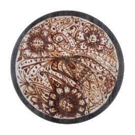 Tabla De Cortar Círculo de henna