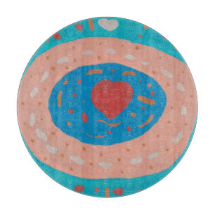 Tabla de cortar círculos de amor