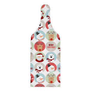 Tabla De Cortar Círculos lindos del navidad
