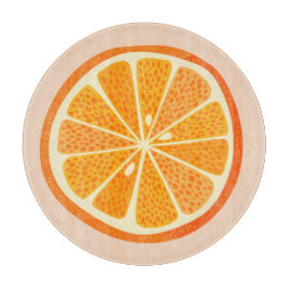 Tabla De Cortar Citrus Naranja