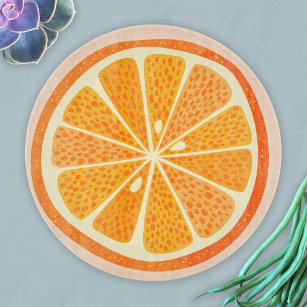 Tabla De Cortar Citrus Naranja Fun