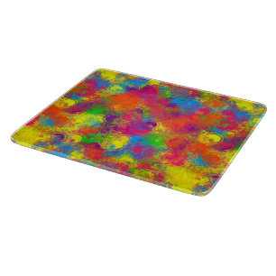 Tabla De Cortar CKC Paint Can Florals-6x7 CUTTING BOT