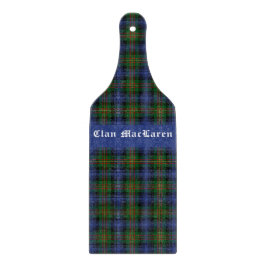 Tabla De Cortar Clan MacLaren Tartan Plaid Personalizable