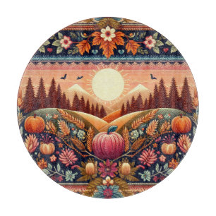 Tabla De Cortar Clásica Fair Isle Fall/Otoño