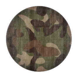Tabla De Cortar Classic Military Camouflage Pattern