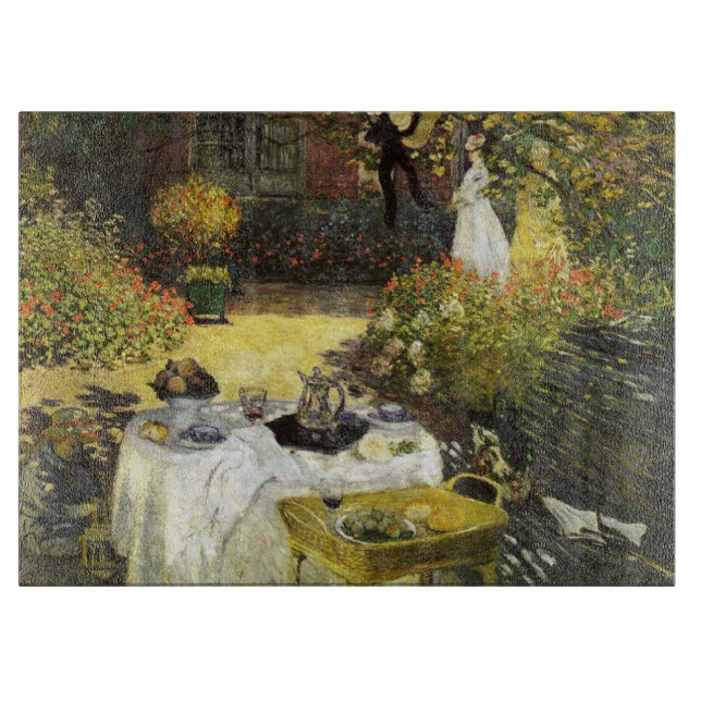Tabla De Cortar Claude Monet: El almuerzo (Anverso)