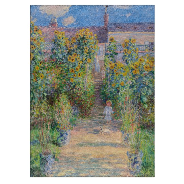 Tabla De Cortar Claude Monet - El jardín del artista en Vetheuil (Subido por el creador)