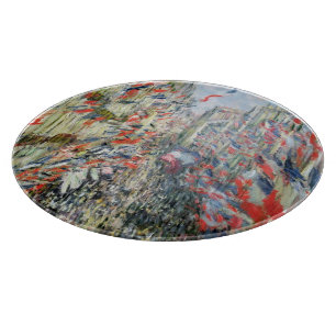 Tabla De Cortar Claude Monet el la ruda Montorgueil, París
