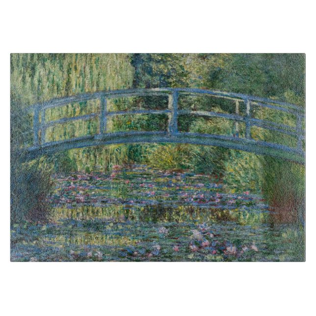 Tabla De Cortar Claude Monet - estanque de Lily del Agua, Armonía  (Anverso)