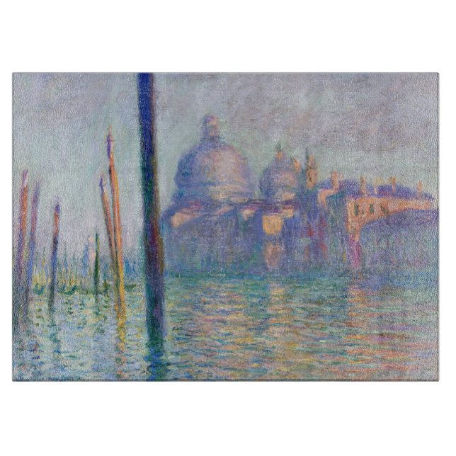 Tabla De Cortar Claude Monet - Gran Canal, Venecia (Anverso)