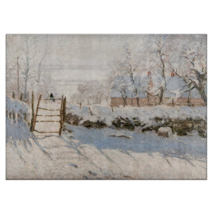 Tabla De Cortar Claude Monet - La Urraca