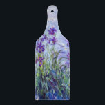 Tabla De Cortar Claude Monet - Lilac Irises / Iris Mauves<br><div class="desc">Lilac Irises / Iris Mauves - Claude Monet,  1914-1917</div>