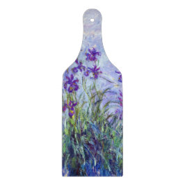 Tabla De Cortar Claude Monet - Lilac Irises / Iris Mauves