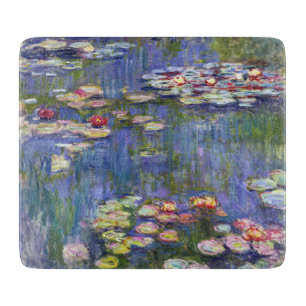 Tabla De Cortar Claude Monet - Nenúfares / Nympheas