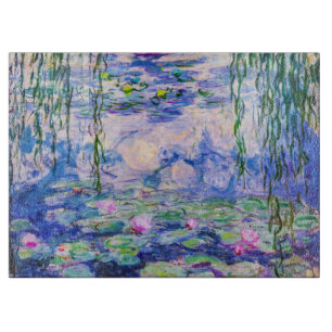 Tabla De Cortar Claude Monet - Nenúfares / Nympheas 1919