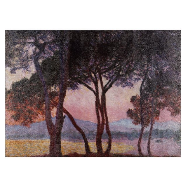 Tabla De Cortar Claude Monet: Pinos (Anverso)