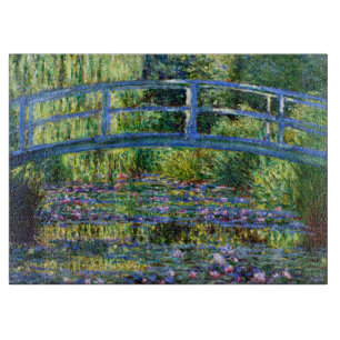 Tabla De Cortar Claude Monet: Puente sobre una charca de los