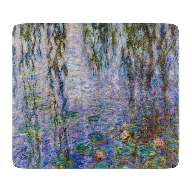 Tabla De Cortar Claude Monet - Water Lilies (Anverso)