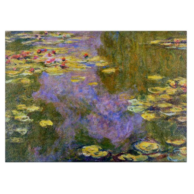 Tabla De Cortar Claude Monet: Water Lilies (Anverso)