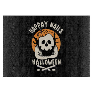Tabla De Cortar Clavos de Halloween Preciosos