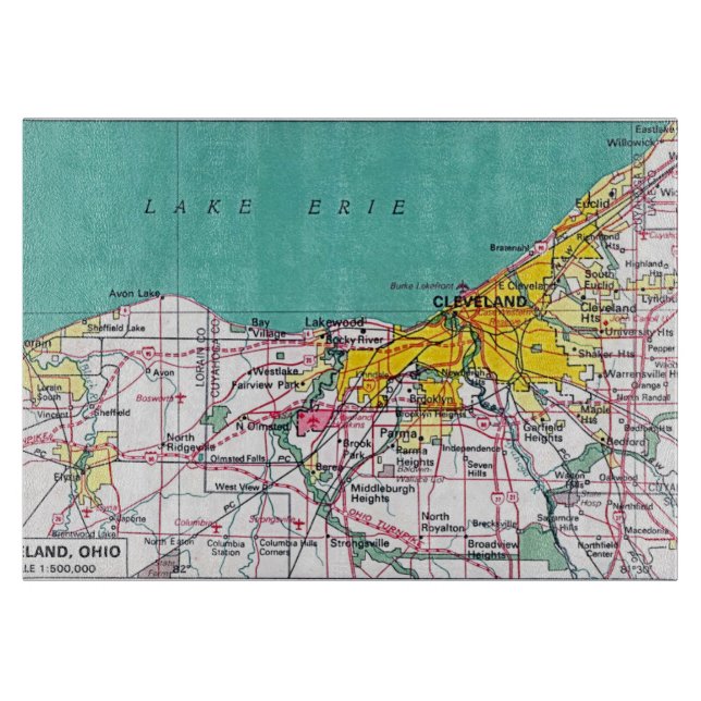 Tabla De Cortar Cleveland (Anverso)
