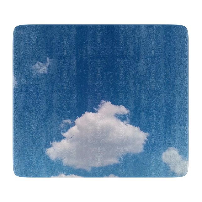 Tabla De Cortar Cloud simple (Anverso)