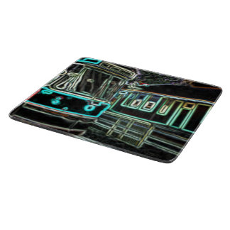 Tabla De Cortar CLRV Neon en la placa de corte de vidrio grande de