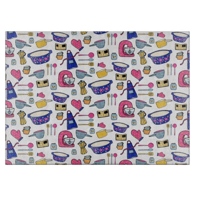 Tabla De Cortar Cocina brillante Utensilios Chef Cake Baker (Anverso)